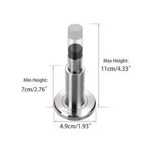 Sumnacon Tope de puerta ajustable resistente Tope de_3