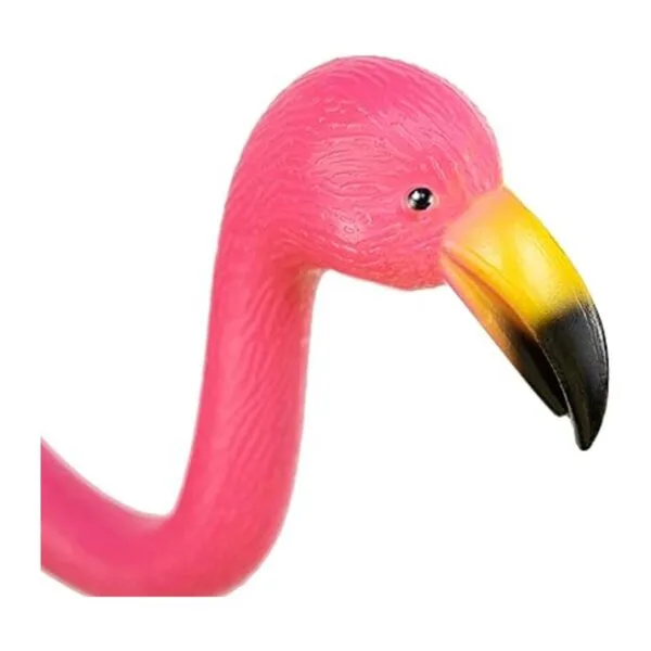 Juego de 2 pequeños adornos de flamencos rosados para_5