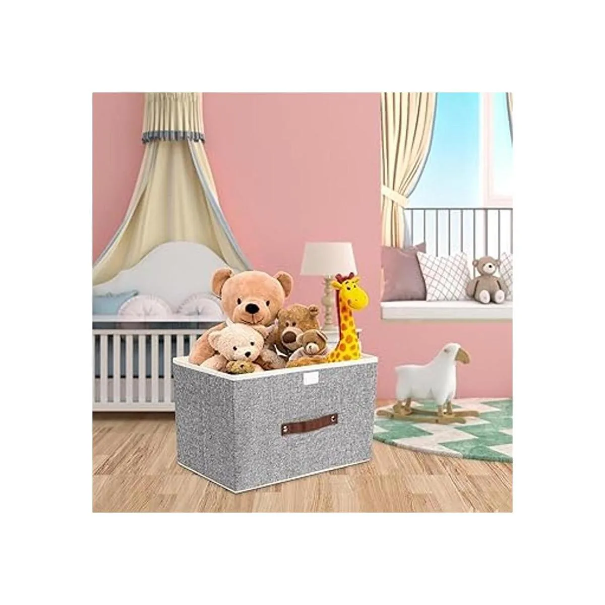 TYEERS Canastas de almacenamiento plegables 2 unidades_5