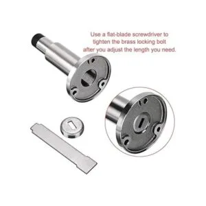 Sumnacon Tope de puerta ajustable resistente Tope de_6