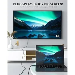 Stouchi Cable de extensión USB C Thunderbolt 3 cable USB_4