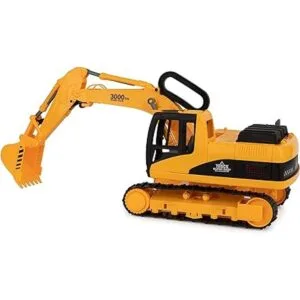 Juguete para excavadora y camión volquete para niños_2