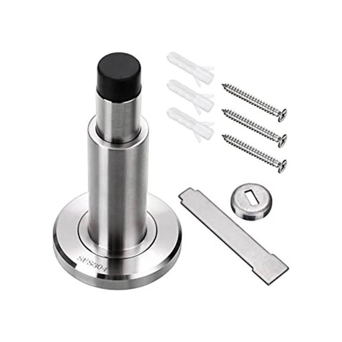 Sumnacon Tope de puerta ajustable resistente Tope de_1