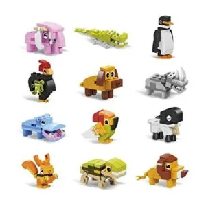IAMGlobal Mini bloques de construcción 12 en 1 animales_1