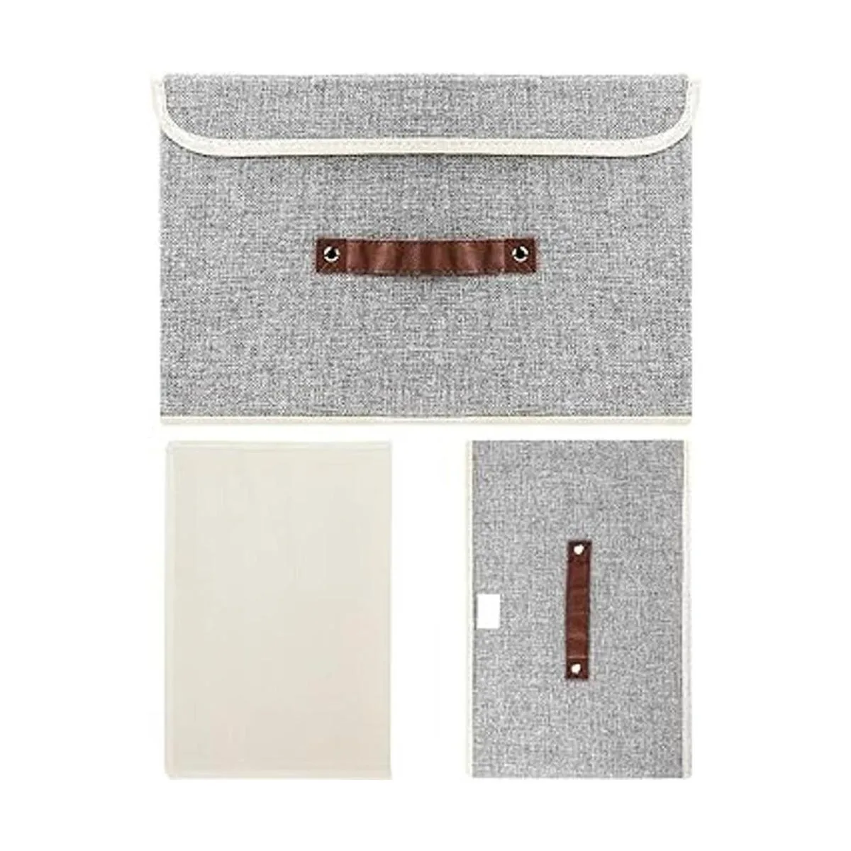 TYEERS Canastas de almacenamiento plegables 2 unidades_7