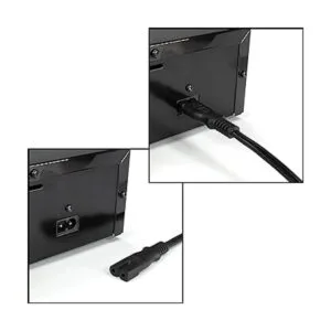 Cable de alimentación Figura 8 2 puntas con núcleo de_6