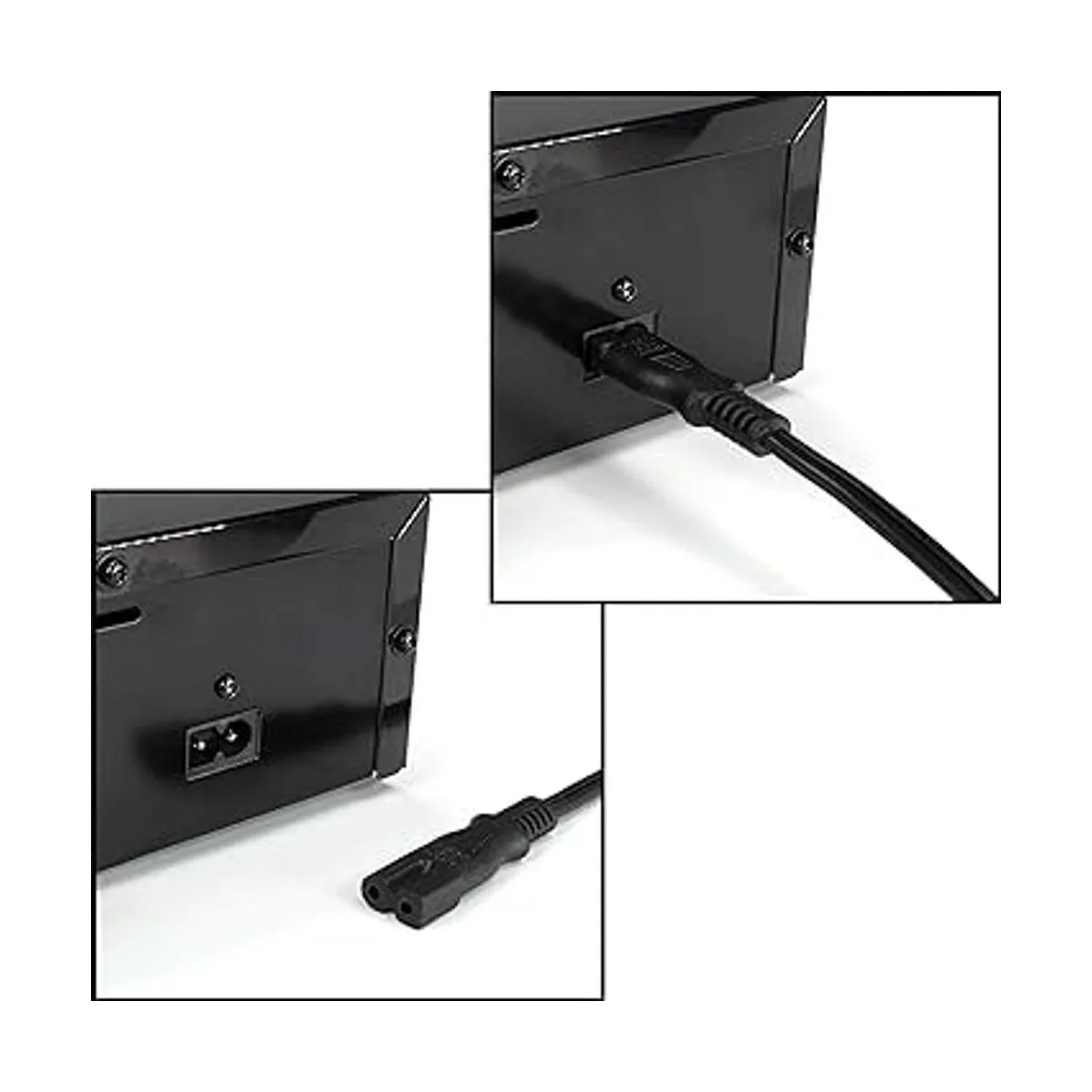 Cable de alimentación Figura 8 2 puntas con núcleo de_6