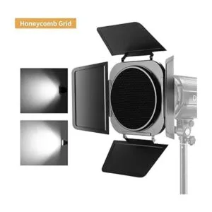 JINBEI Modificador de luz de vídeo para puerta de granero_3