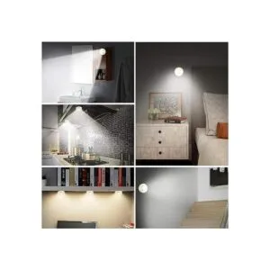 LEASTYLE luces LED inalámbricas con mando a distancia con_6