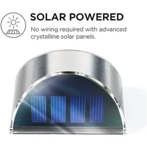 Home Zone Luces solares de seguridad para pared poste de_2