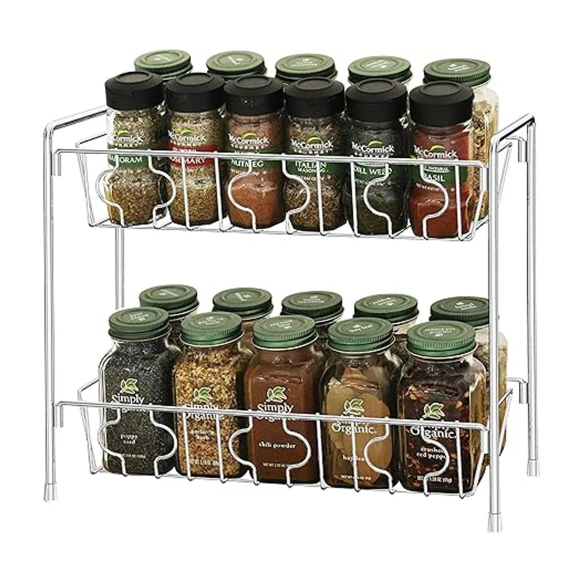 SimpleHouseware Estante organizador de especias de 2_2