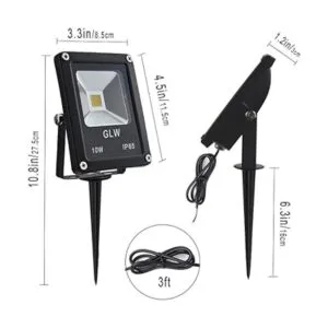 GLW Luces de paisaje de bajo voltaje de 10 W 12 V para_6