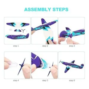 JOYGOGO Paquete de 32 aviones planeadores avión planeador_3