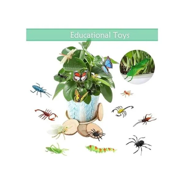 Pinowu Figuras de juguete de insectos para niños y niñas_3