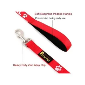 PLUTUS PET Service Dog Leash with Soft Neoprene Padded_2