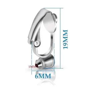 BronaGrand 20 piezas de clip para aretes convertidor de_4