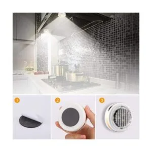 LEASTYLE luces LED inalámbricas con mando a distancia con_3