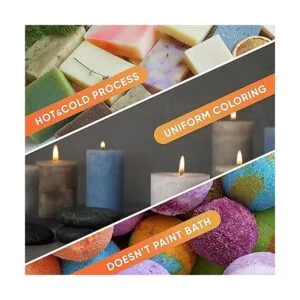 Set de 24 colores surtidos de polvo de mica de grado_6