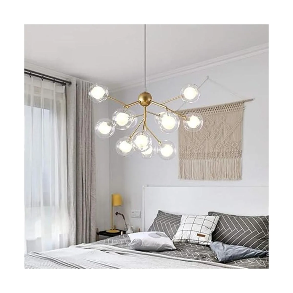 Dellemade DD00134B Lámpara de techo colgante 12 luces_3