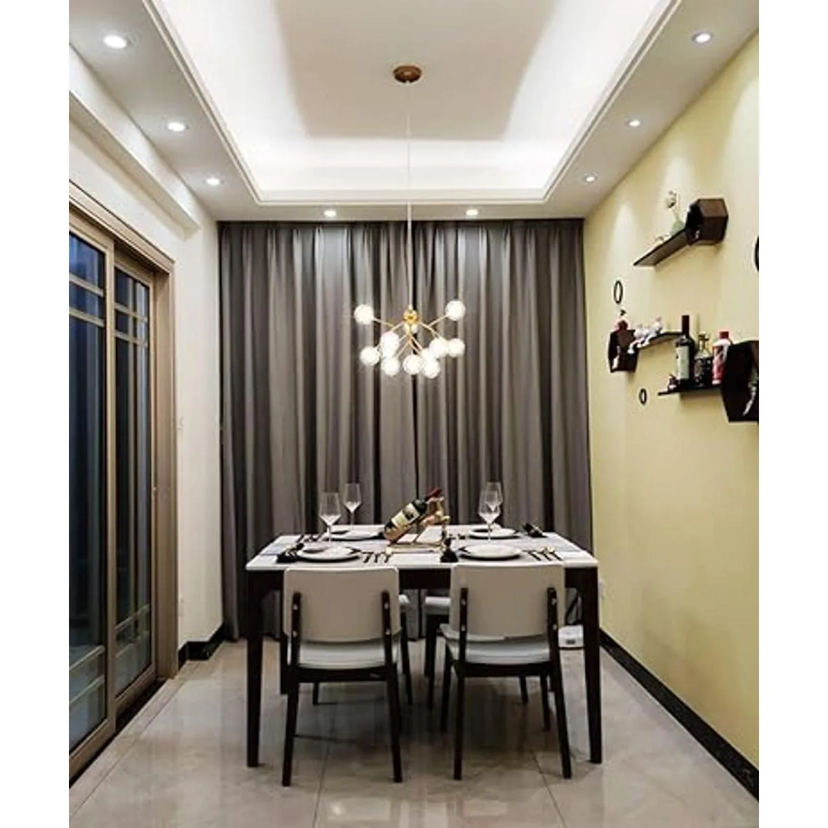 Dellemade DD00134B Lámpara de techo colgante 12 luces_2