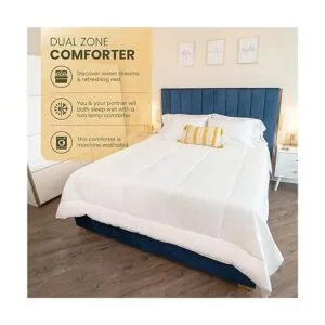 SMN Kmforte Edredón de doble zona para parejas_2