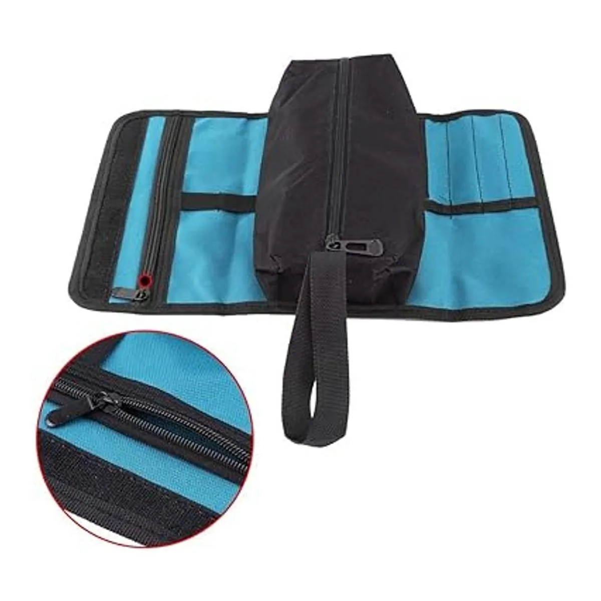 Bolsa de almacenamiento plegable de lona para_4