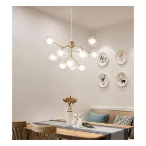 Dellemade DD00134B Lámpara de techo colgante 12 luces_4