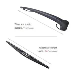 Juego de limpiaparabrisas trasero repuesto para Chevrolet_2