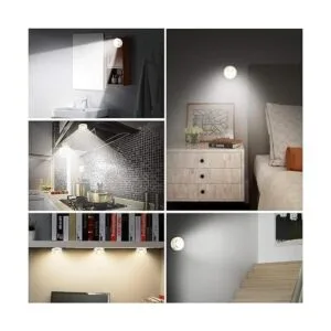 LEASTYLE luces LED inalámbricas con mando a distancia con_4