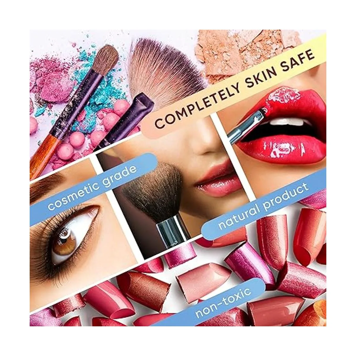 Set de 24 colores surtidos de polvo de mica de grado_5