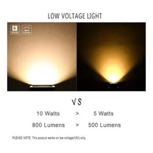 GLW Luces de paisaje de bajo voltaje de 10 W 12 V para_5