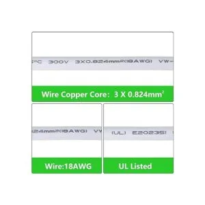 SinLoon ULLP Cable adaptador de conector de tubo LED T5_3