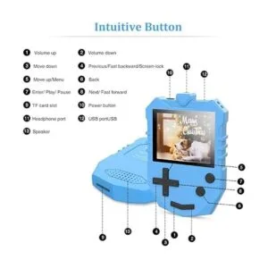 AGPTEK K1 Reproductor de música portátil de 8 GB para_6