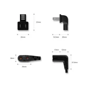 Ancable de alimentación para TV cable de alimentación C7_6