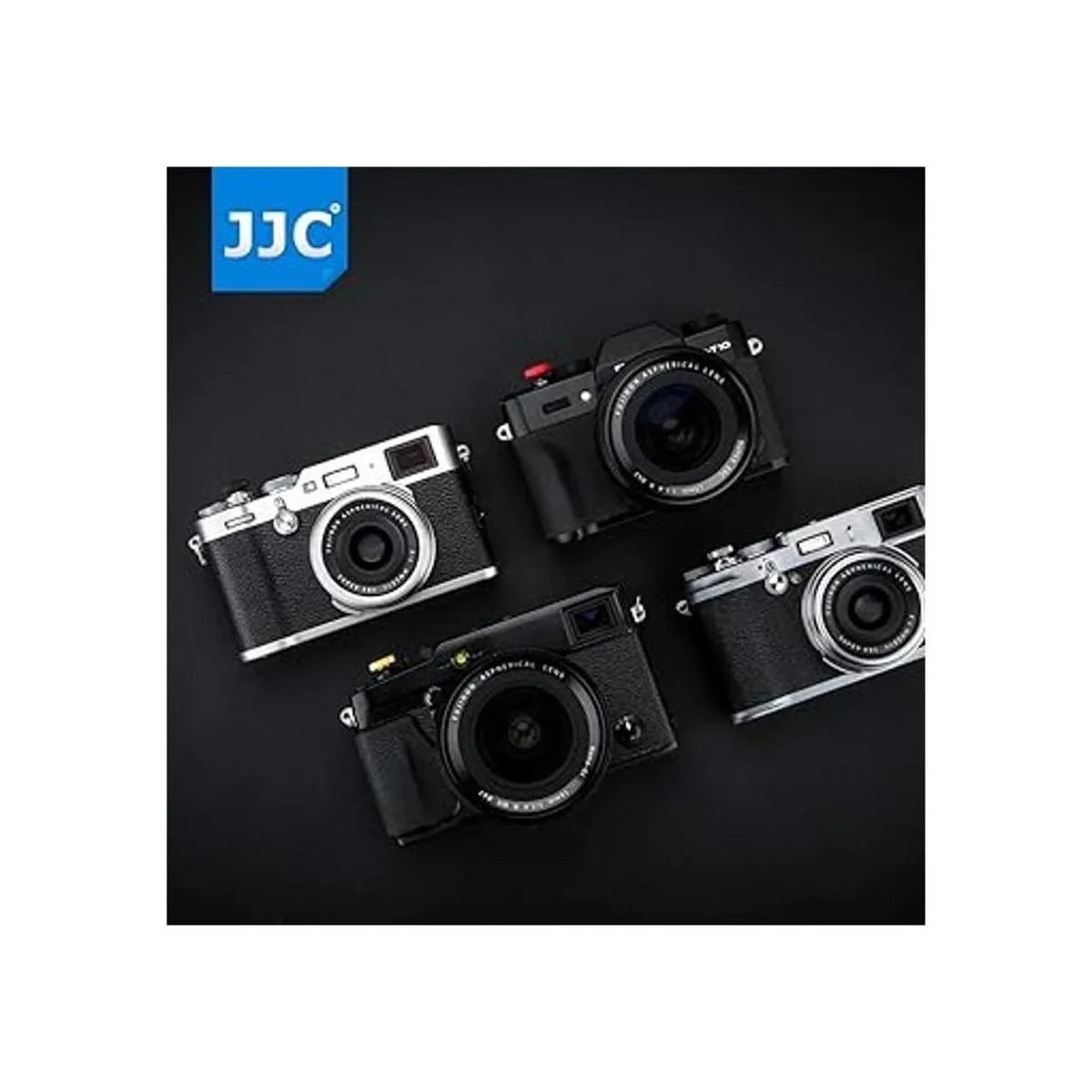 JJC Tapa de botón para Fuji Fujifilm XT3 XT3 X100F XPro2_4