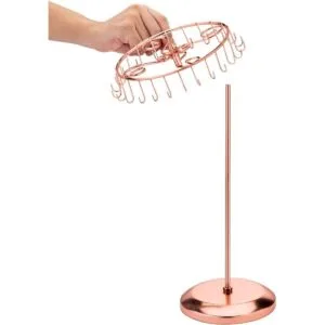 MyGift Organizador giratorio de metal de cobre de 14_4