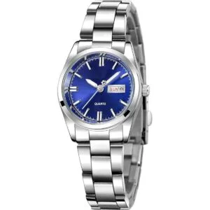 Reloj de pulsera de cuarzo para mujer luminoso_1