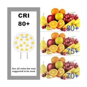 Bombilla LED G8 regulable de 3 W mini bombillas de disco_3