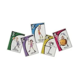 Juego de cartas de baloncesto de doble goteo juego de_3