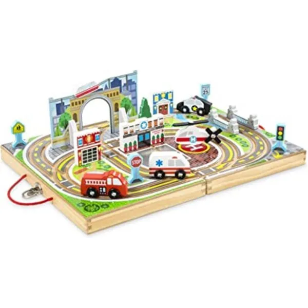 Ciudad desmontable Melissa y Doug_1