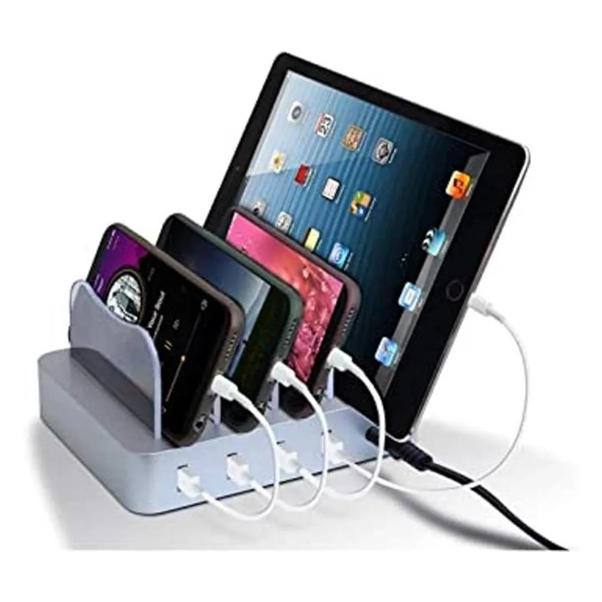 Estación de carga USB Base de carga 4 puertos Estación_1