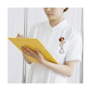 Reloj de enfermera para mujer y mujer diseño de dibujos_3