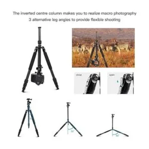 SIRUI Traveler Trípode de cámara 7C de 65.55 pulgadas de_4