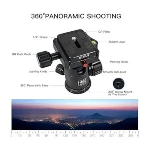 SIRUI Traveler Trípode de cámara 7C de 65.55 pulgadas de_5