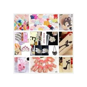 500 cuentas de resina de imitación de flores de sol ABS_6