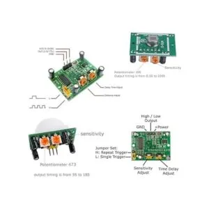 Stemedu HCSR501 PIR Módulo de detección de movimiento_2