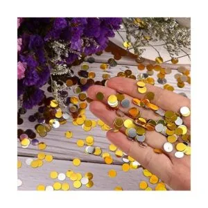 Confeti redondo de 3.5 oz con confeti de confeti de 14_7