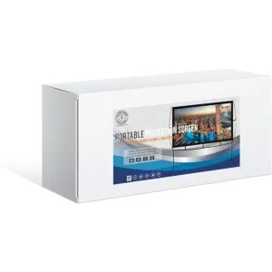 KHOMO GEAR Pantalla de proyector portátil de 120 pulgadas_6