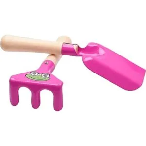 Sungmor Juego de herramientas de jardín para niños_5