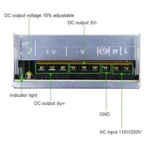 Aclorol Fuente de alimentación de 5 V 60 A 300 W 110 V_4